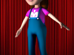 Girl 3D Model
