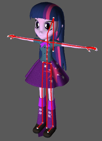 Girl 2 3D Modell .c4d .max .obj .3ds .fbx .stl .blend 