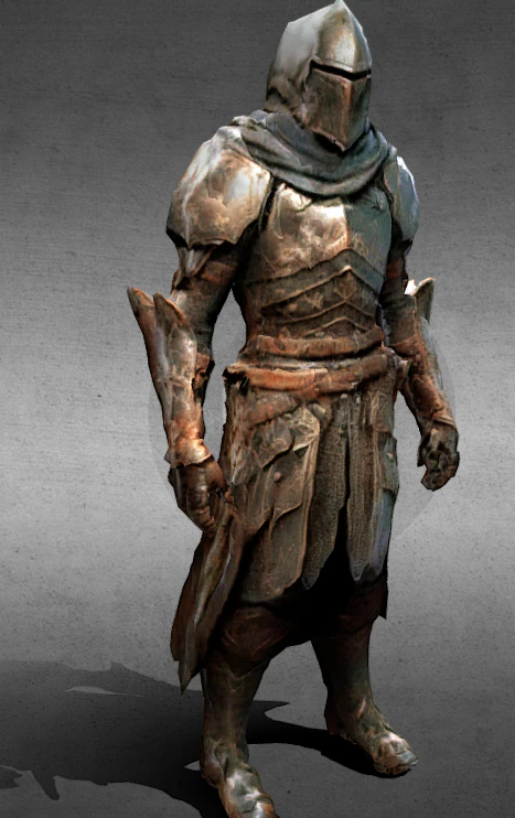 Knight 3D Model .c4d .max .obj .3ds .fbx .stl .blend 