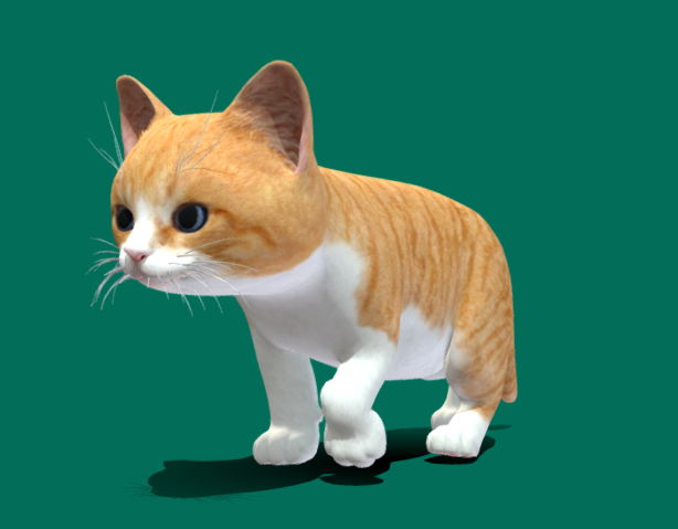 Seven animals Modelo 3D .c4d .max .obj .3ds .fbx .stl .blend 