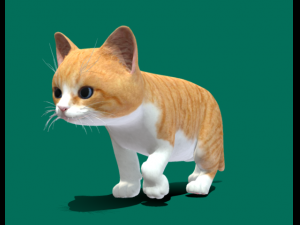 Seven animals 3D Model