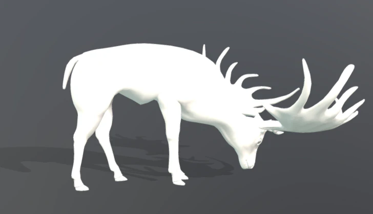 Deer animations 3D Model .c4d .max .obj .3ds .fbx .stl .blend 