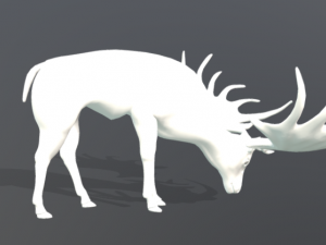 Deer animations 3D 모델