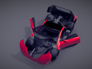 Car 5 3D 모델