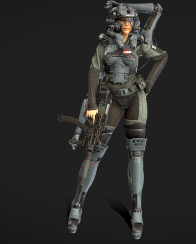 Mirabel 3D Model .c4d .max .obj .3ds .fbx .stl .blend 