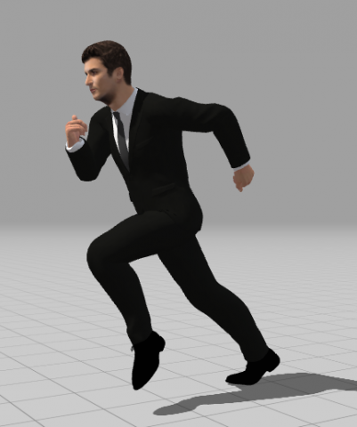Men Animations 12 Model 3D .c4d .max .obj .3ds .fbx .stl .blend 