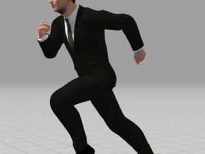 남자 애니메이션 12 3D 모델