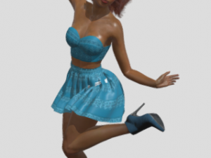 Suzette Animations 76 3D Model