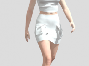 Woman 4 animations 25 Modelo 3D