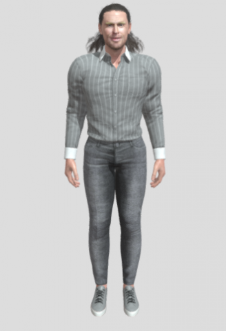 Chris animation 3D-Modell .c4d .max .obj .3ds .fbx .stl .blend 