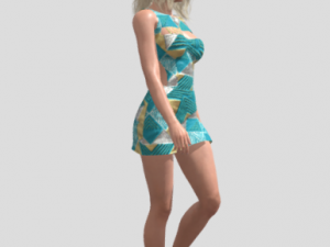 Amber animations 33 3D Model