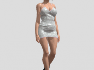 Lady Animations 19 3D Model