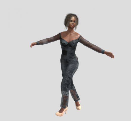 Lisa animations 56 Modèle 3D .c4d .max .obj .3ds .fbx .stl .blend 