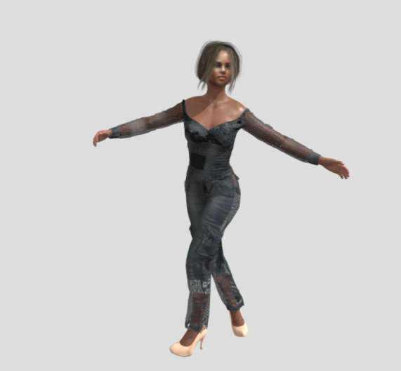 Lisa animations 56 3D Model .c4d .max .obj .3ds .fbx .stl .blend 