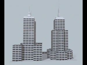 Edificio per uffici Modello 3D