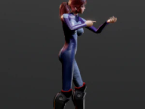 Anima&ccedil;&otilde;es Asuna 15 Modelo 3D