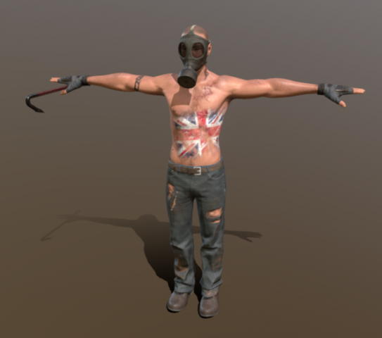 Men Animations 93 3D Model .c4d .max .obj .3ds .fbx .stl .blend 