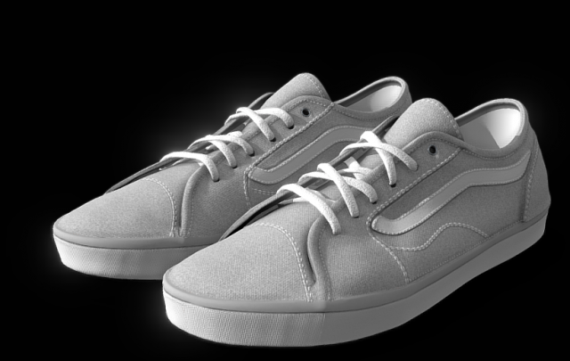 Sneakers 3D Model .c4d .max .obj .3ds .fbx .stl .blend 
