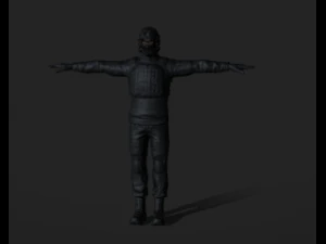 Анімація персонажів людини 78 3D Модель