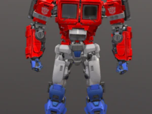 Optimus Prime D&ouml;n&uuml;ş&uuml;m Animasyonu 3D Model