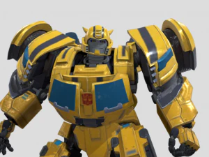 バンブルビーのアニメーション 54 3Dモデル