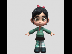 Vanellope Modelo 3D