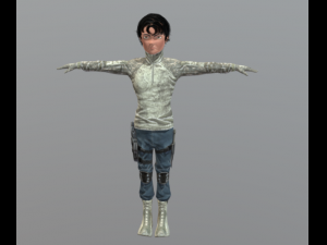 Cartoon character 88 animations Modèle 3D