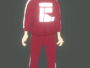 PERSONAGGIO MASCHILE DELL'ANIME Modello 3D