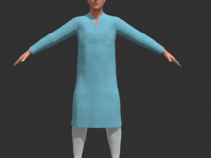 Indian Male Character 3D Model