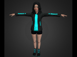 Vika 3D Model