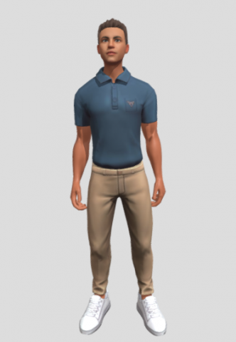 Man 3D Модель .c4d .max .obj .3ds .fbx .stl .blend 
