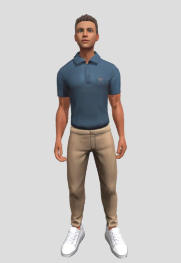 Man 3D Model .c4d .max .obj .3ds .fbx .stl .blend 