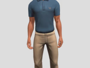 आदमी 3D मॉडल