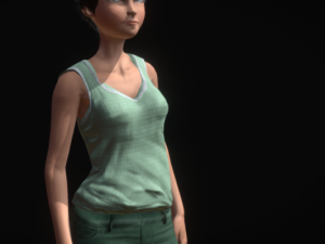 Girl animations 160 3Dモデル