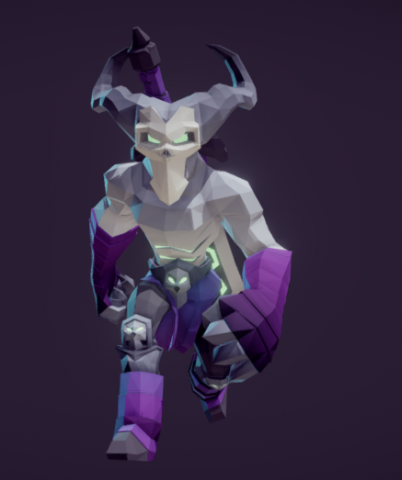 Faceted Character animations 218 Modelo 3D .c4d .max .obj .3ds .fbx .stl .blend 