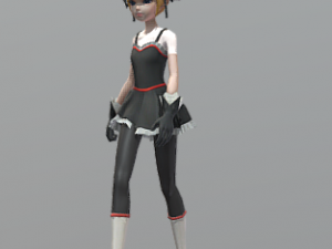 Character girl animations 185 Modelo 3D
