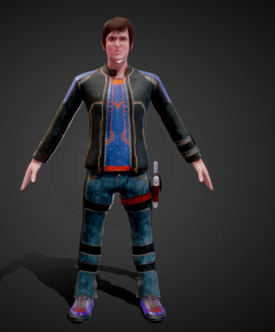 Character animations 101 3D Model .c4d .max .obj .3ds .fbx .stl .blend 