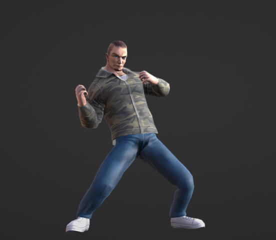 Gaming character animations 96 Modelo 3D .c4d .max .obj .3ds .fbx .stl .blend 