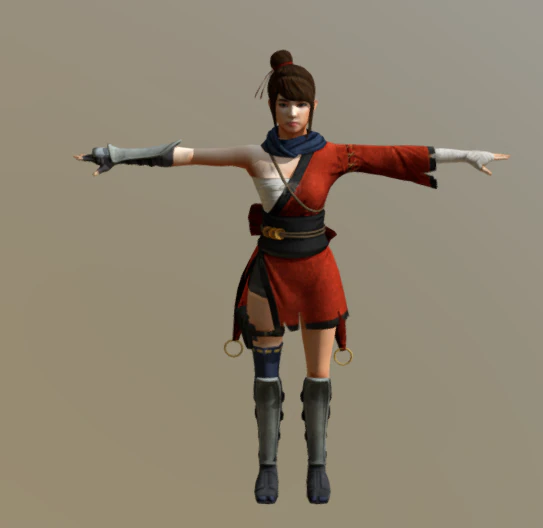 Girl animations 171 3D Model .c4d .max .obj .3ds .fbx .stl .blend 