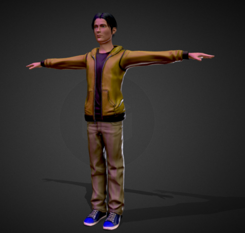 Young character animations 140 3Dモデル .c4d .max .obj .3ds .fbx .stl .blend 
