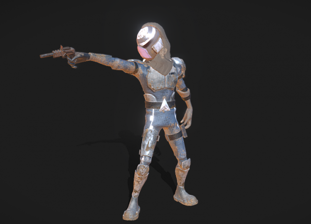 Character Animations 124 3D Модель .c4d .max .obj .3ds .fbx .stl .blend 