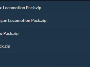 चरित्र एनिमेशन 124 3D मॉडल