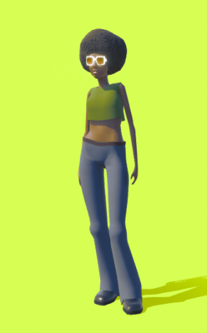 Kim character animations 60 Modelo 3D .c4d .max .obj .3ds .fbx .stl .blend 