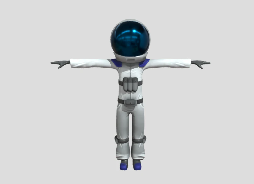 Astronaut animations 62 3D Model .c4d .max .obj .3ds .fbx .stl .blend
