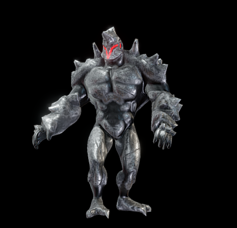 Game Character-Sentinel animations 52 3D Model .c4d .max .obj .3ds .fbx .stl .blend 