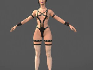 Neo Siberpunk 3D Model