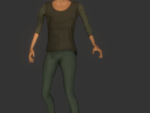 Animazioni di personaggi bambini e ragazzi 63 Modello 3D