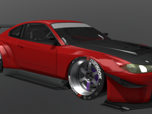 Nissan Silvia S15 Custom 3D 모델