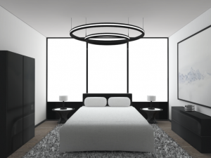 Modern Bedroom 3D Model
