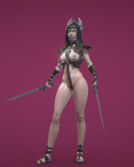 Berserk Child of War 3D Model .c4d .max .obj .3ds .fbx .stl .blend 